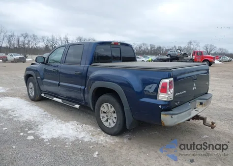 2006 Mitsubishi Raider Duro Cross V8 из США, поврежденный, VIN 1Z7HT38N56S538352